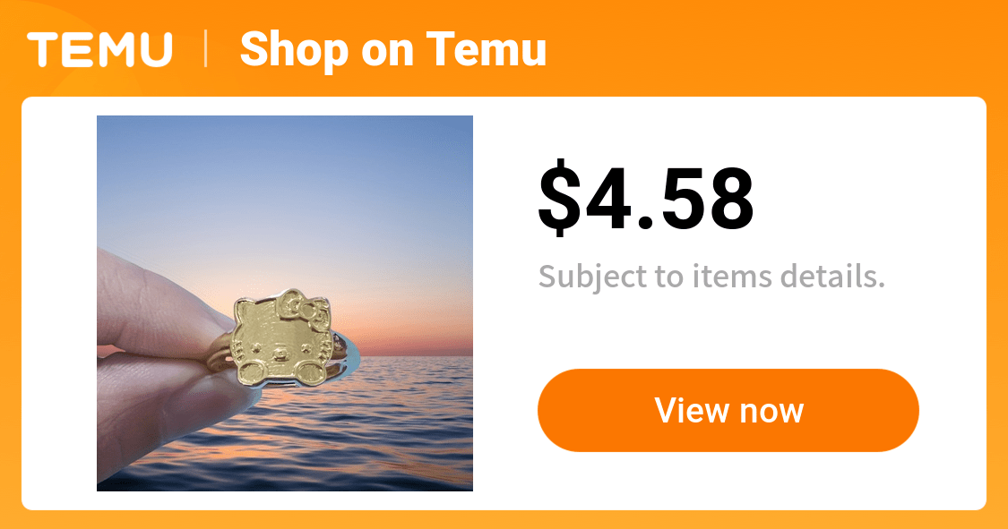 ring women cute retro face - Temu