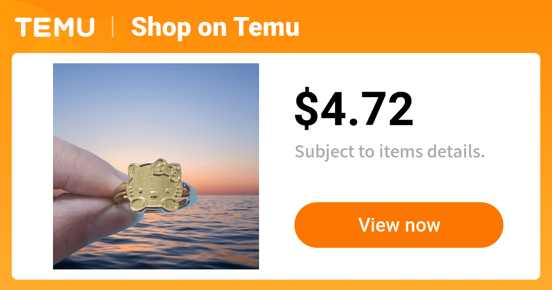 ring women cute retro face - Temu