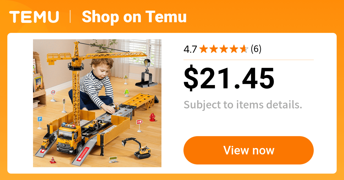 multi functional construction vehicle playset 4   - Temu