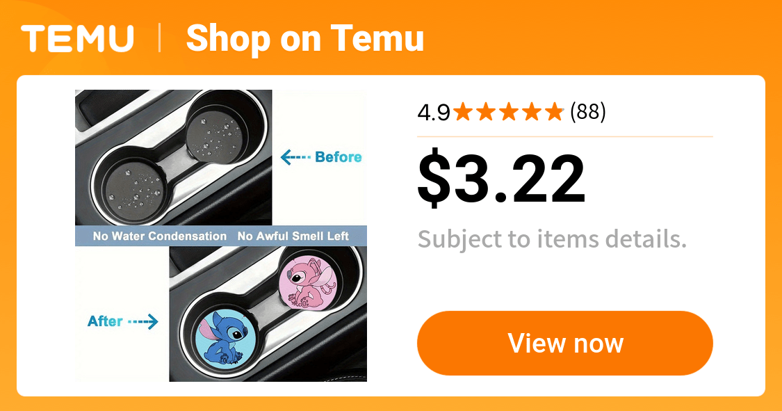 2pcs cute cartoon anime animal angel car - Temu