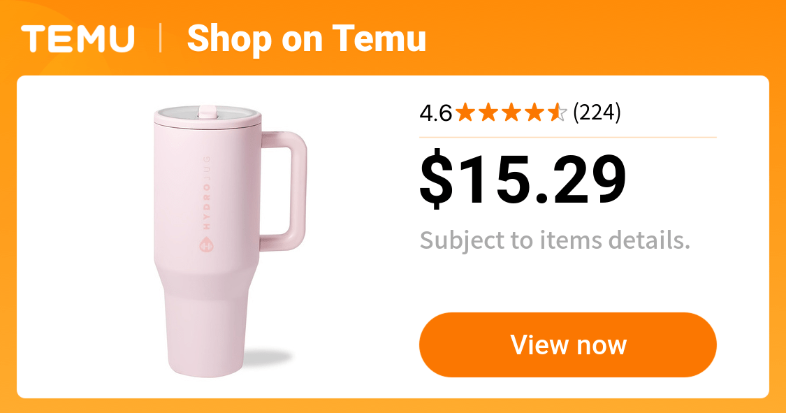 32 oz 40 oz water bottle handle flip straw - Temu